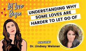 Did you know that there are scientific reasons why certain loves are more challenging to move on from? This is Let Love Begin, a podcast for the broken-hearted, who are ready to heal and reclaim their enthusiasm for life. In this episode, we speak with Dr. Lindsay Weisner, a clinical psychologist, host of the Neurotic Nourishment Podcast, and co-author of the book, Ten Steps to Finding Happy. Join us as we explore the intricacies of love, breakups, and the psychological factors that contribute to why some relationships are harder to let go of than others. From coping mechanisms to debunking misconceptions about recovering from heartbreak, this episode offers valuable insights and practical advice for anyone dealing with the complexities of love and loss.